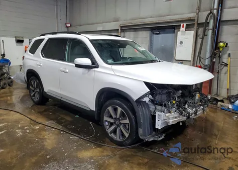 2023 Honda Pilot Touring from USA, damaged, VIN 5FNYG1H73PB053003